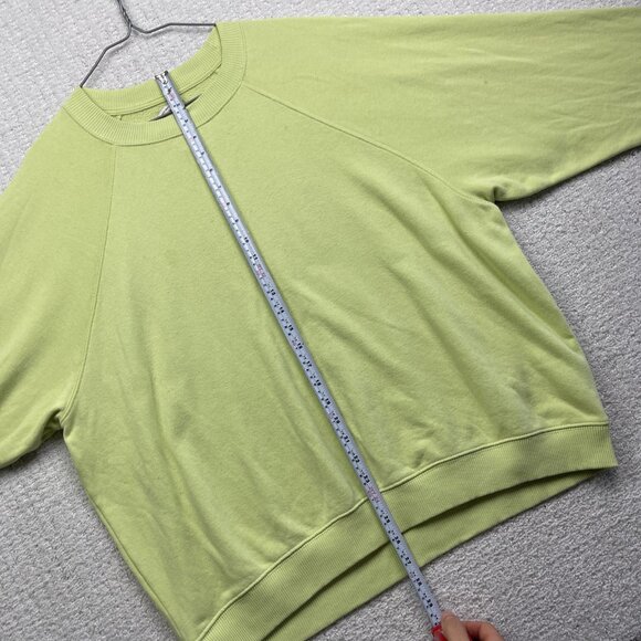 American Eagle Sweater Adult M Ahh-Mazingly Soft Pullover Jegging Fit Green Read - Picture 12 of 15